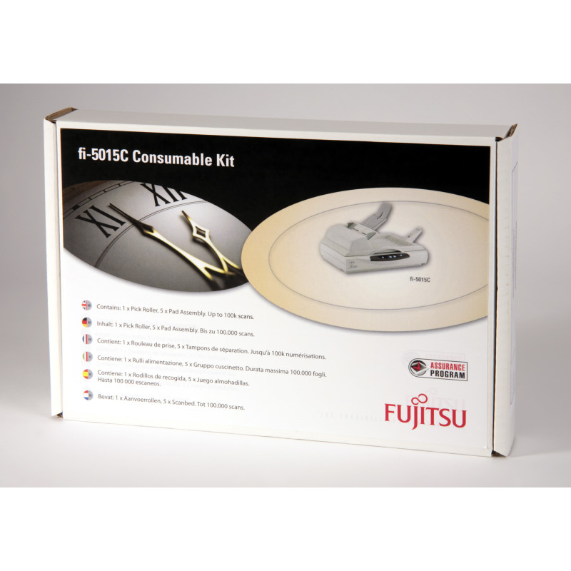 Consumable Kit for FI-5015C/for FI-5015C 1 x Pick Roller / 5 x Pad Assy/ total max. lifetime 100.000 documents/