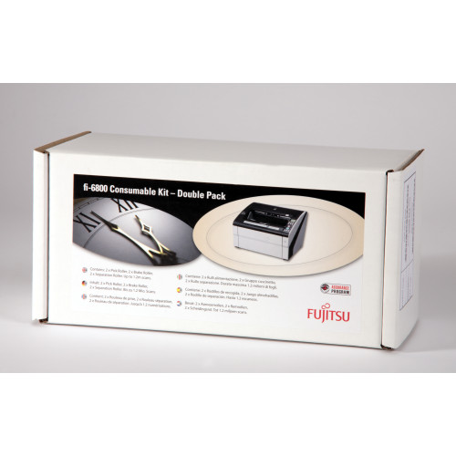 CONSUMABLE KIT FI-6800 TWIN SE/Inhalt 2 x PICK ROLLER-Set PA03575-K011(2 Stk./Set), 2 x SEPARATOR ROLLER PA03575-K012,2 x BRAKE 
