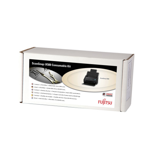 CONSUMABLE KIT F/ SCANSNAPIX50/1 x Pick Roller and 1 x Separation roller for up to 200.000 sheets of paper