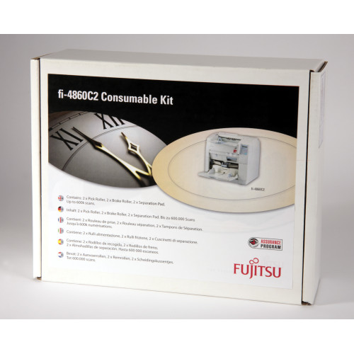 Consumable Kit for FI-4860C2/Ersetzen Sie Ihre Verbrauchsmaterialien,wenn diese abgenutzt sind, um denverlässlichen Einzugsbetri