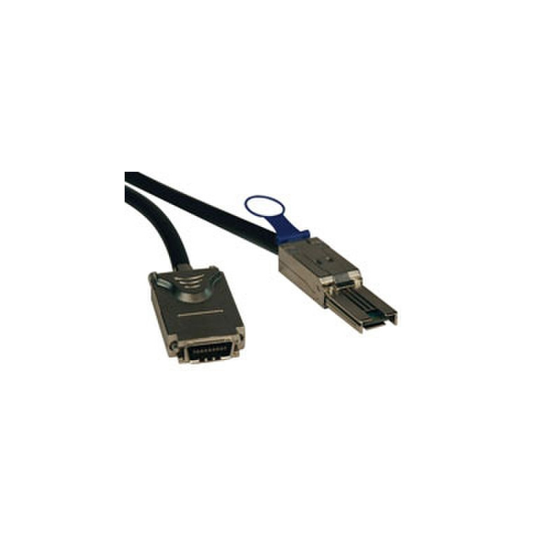 SAS CABLE 1X SFF 8470-1X SFF 8/SAS-Anschlussleitung, 6m 1x SFF 8470 - 1x SFF 8088 SAS zu MiniSASDas Kabel hat eine Bandbreite vo