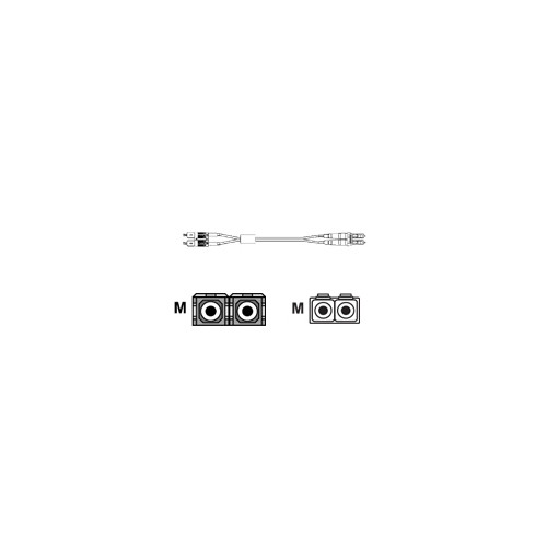 FC cable MMF, 10m