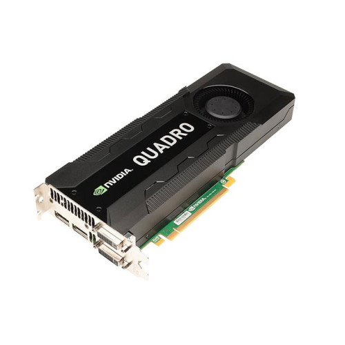 NVIDIA QUADRO K5000 4GB/für Celsius Workstation M720, R920, W520 Power, Anschlüsse: 1x DVI-I dual link, 1x DVI-D und 2x DP, SLI,