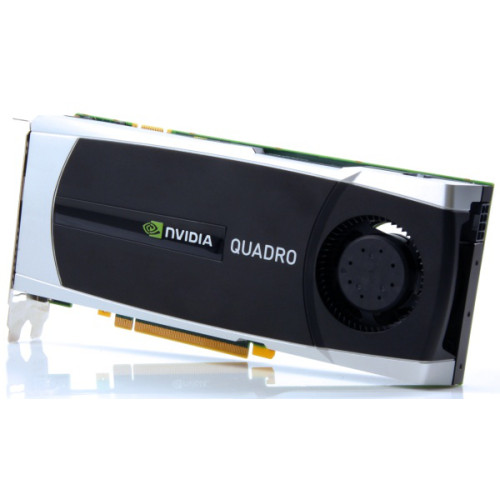 NVIDIA QUADRO 6000 6GB/Anschlüsse: 1x DVI-I dual link und 2x DP, stereo, PCIe x16, ohne Adapter für Fujitsu Celsius C620, M720, 