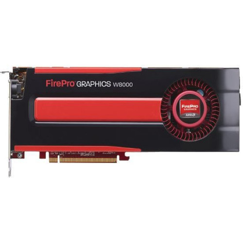 AMD FIREPRO W8000 4GB/für Celsius Workstation R920, Anschlüsse: 4x DP/ PCIe x16, stereo/ ohne Adapter