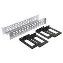 Perforated panel 1U, metal, kit