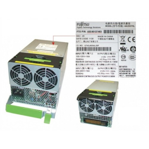 BX900 PSU 2.880W silver w/o power cord