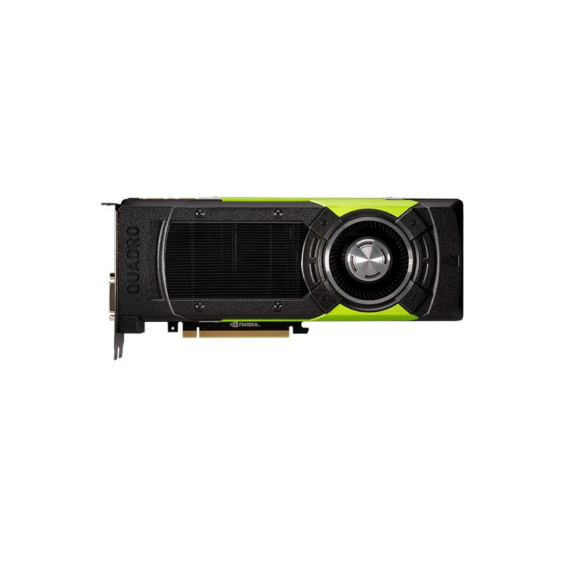 NVIDIA QUADRO M6000 12GB/Für Fujitsu Celsius C740, M740, R940. Anschlüsse: 1x DVI-I dual link, 4x DP, SLI, stereo/ 1x 8pin 12V S
