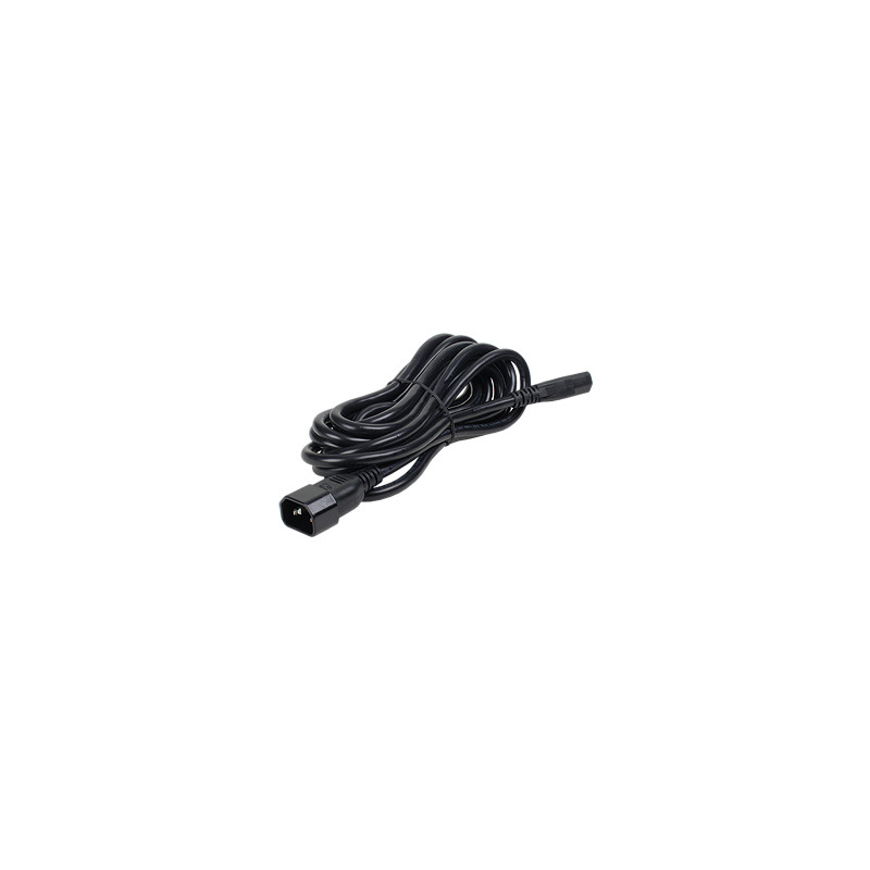 Cable powercord rack, 1.8m, black