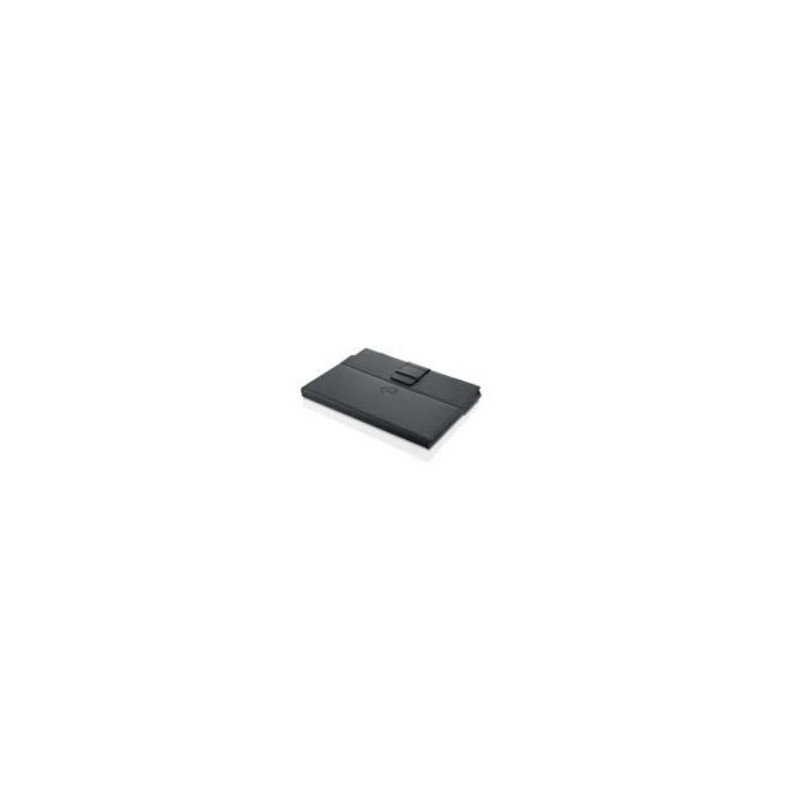 FOLIO CASE STYLISTIC Q736/Black PU folio case and snap on cover with access to all interfaces/ Inner material grey micro suede/ 