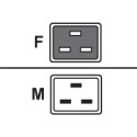 Power cord 16A IEC320 C19->C20