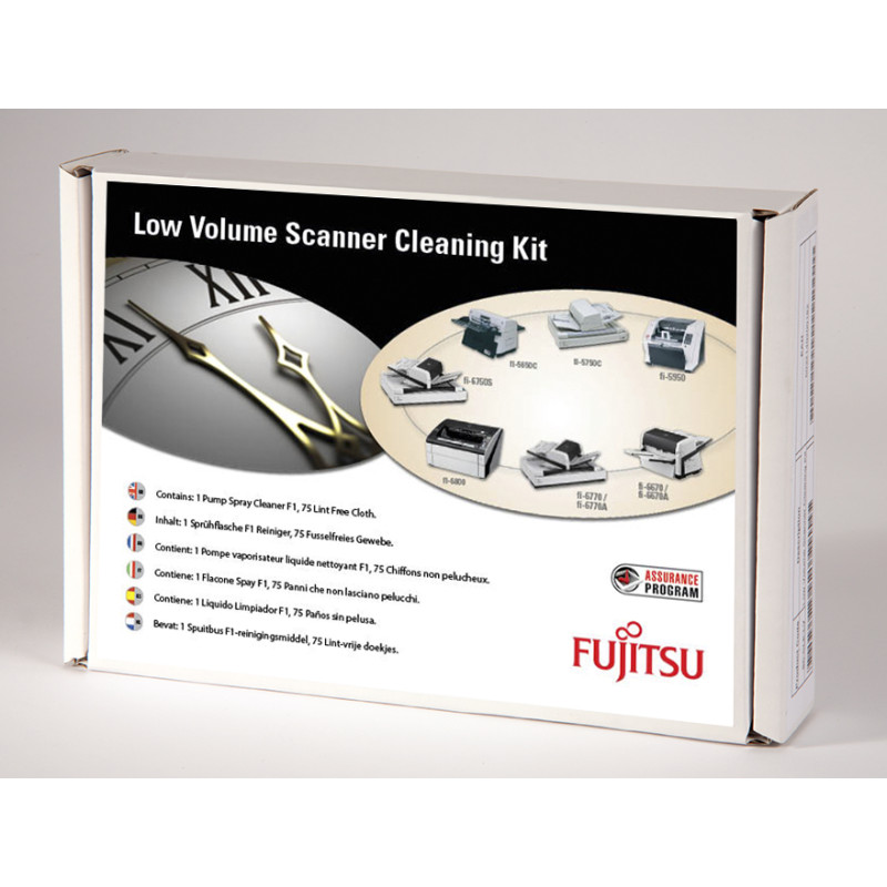 Low Volume Scanner Cleaningkit/M4097D, fi-4640S, fi-4750C, fi-4750L, fi-5650C, fi-5750C, fi-6750S, fi-6670, fi-6670A, fi-6770, f