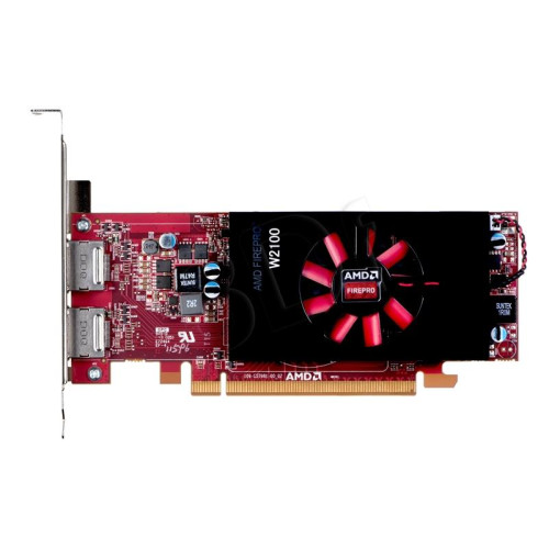 AMD FIREPRO W2100 2GB/Anschlüsse: 2x DP/ PCIe x16/ ohne Adapter für Fujitsu Celsius Workstations