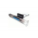 PARALLEL INTERFACE/1x 25 Pin D-SUB Parallel Buchse, belegt internes parallel Interface und einen Slot F/ ESPRIMO C5730, C5731, C