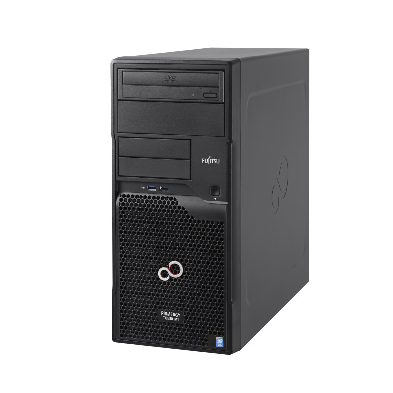 PRIMERGY TX1310M1 E3-1226V3 LF/Intel Xeon E3-1226v3 4C/4T 3.30 GHz, 4GB (1x4GB) 2Rx8 L DDR3-1600 U ECC, DVD-RW supermulti 1.6" S