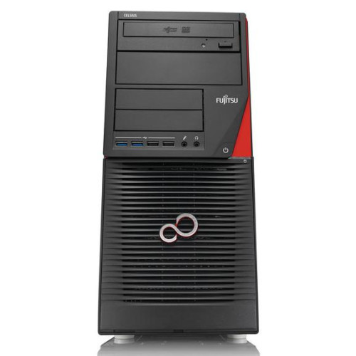 FUJITSU Celsius W550 POWER Xeon E3-1225v5 2x4GB ECC DVD-SM MultiCard Reader 24in1 HDD 1TB KB Mouse Win10 Pro/Win7 Pro64
