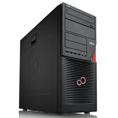 FUJITSU Celsius W550 POWER Xeon E3-1225v5 2x4GB ECC DVD-SM MultiCard Reader 24in1 HDD 1TB KB Mouse Win10 Pro/Win7 Pro64