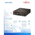 Fujitsu Komputer ESPRIMO D556/2 E85+ i5-7400,8GB,W10P,SSD