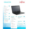 Fujitsu Notebook Lifebook E548 i7-8550U,8GB,SSD M.2 512GB