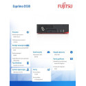 Fujitsu Komputer ESPRIMO D538 E85+,i5-8400,8GB,SSD256,W10