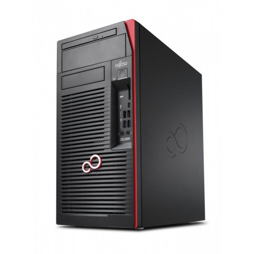 Fujitsu Stacja Robocza W580,XeonE2134 4C,16GB,SSD 256GB,SATA1T