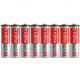 FUJITSU Baterie Alkaliczne LR6 AA 8 szt | shrink