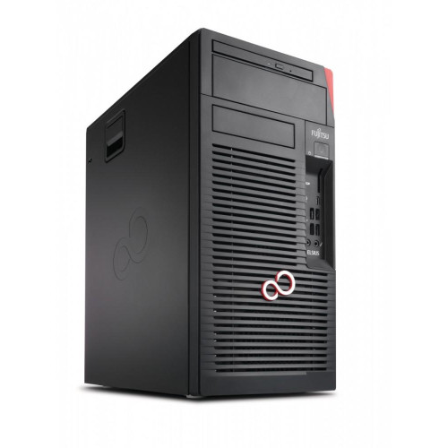 FUJITSU Celsius W580 Core i5-8500 8GB DVD-SM SSD 256GB NVMe HDD 1TB MCR 24in1 KB Mouse Win10 Pro64