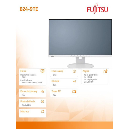 Monitor Display B24-9TE S26361-K1643-V140