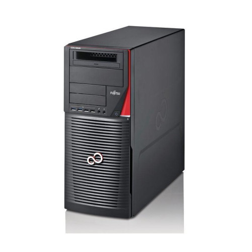 FUJITSU CELSIUS M740 Xeon E5-1620v3 2x8GB ECC brak-VGA DVD-SM MultiCard Reader 24in1 SSD 256GB HDD 2TB KB Mouse Win10 Pro/Win7 P