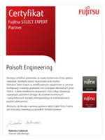 Certyfikat Fujitsu Select Expert Partner