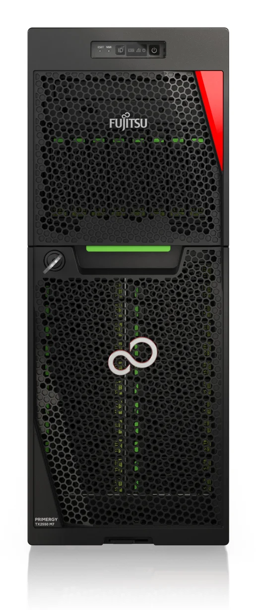 Fujitsu PRIMERGY TX2550 M7 VFY:T2557SC300IN, serwer tower Xeon Silver 4410T, 32 GB DDR5