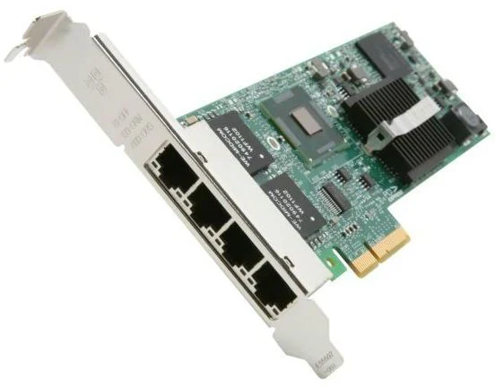 Fujitsu S26361-F4610-L504 – karta sieciowa 4x RJ-45 1 Gb/s, PCI Express