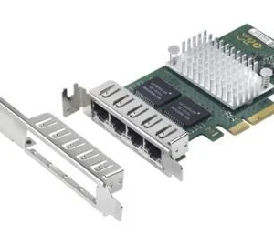 Odnowiona karta sieciowa Fujitsu Ethernet Controller 4x1Gbit PCIe S26361-F3739-L501-RFB