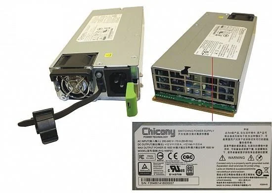 Odnowiony moduł zasilacza Fujitsu 1600 W S26113-F5295-L160-RFB