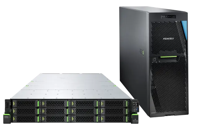 Serwery Fsas PRIMERGY rack i tower